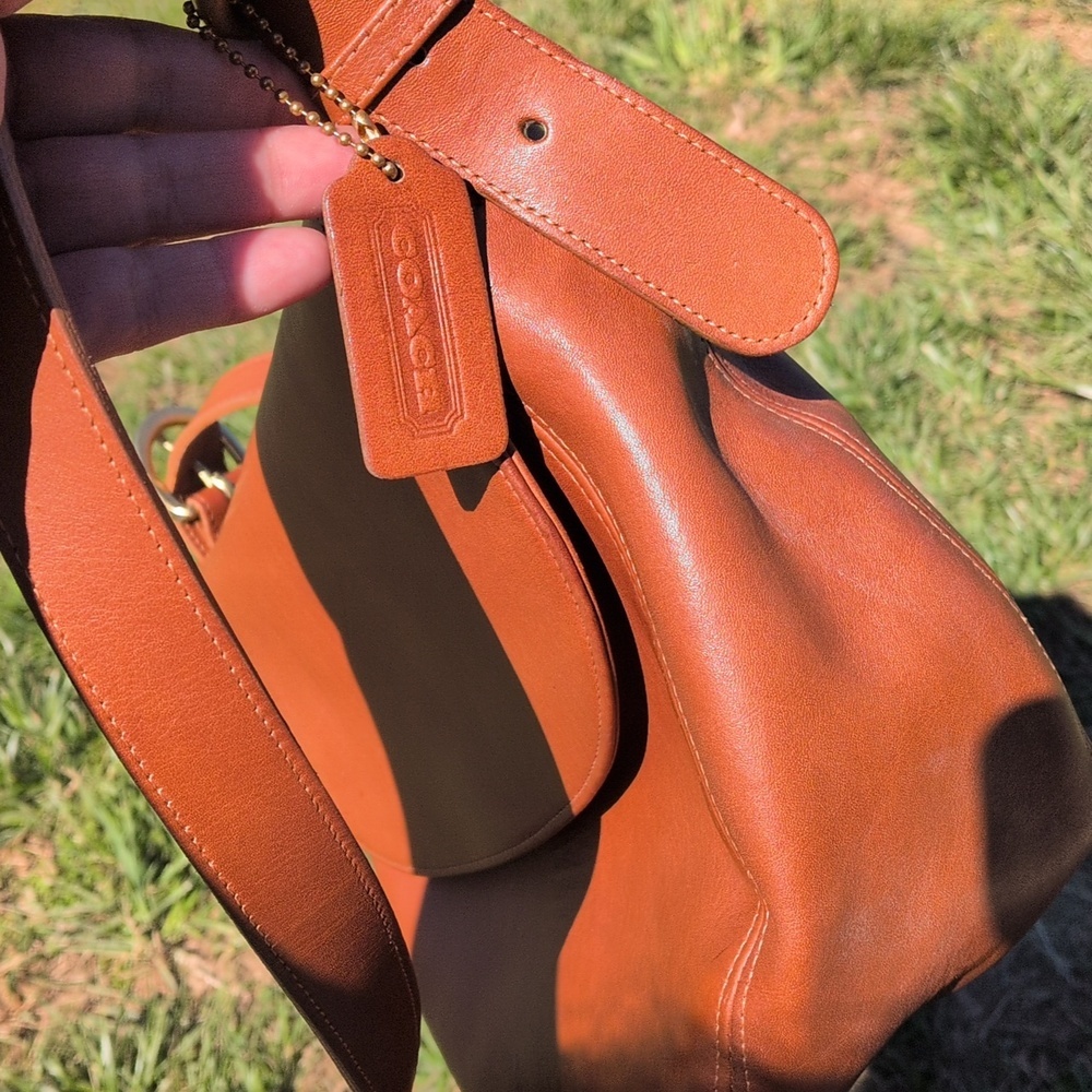 Coach Vintage EUC Fletcher Flap SOHO bag RARE - Picture 6 of 13